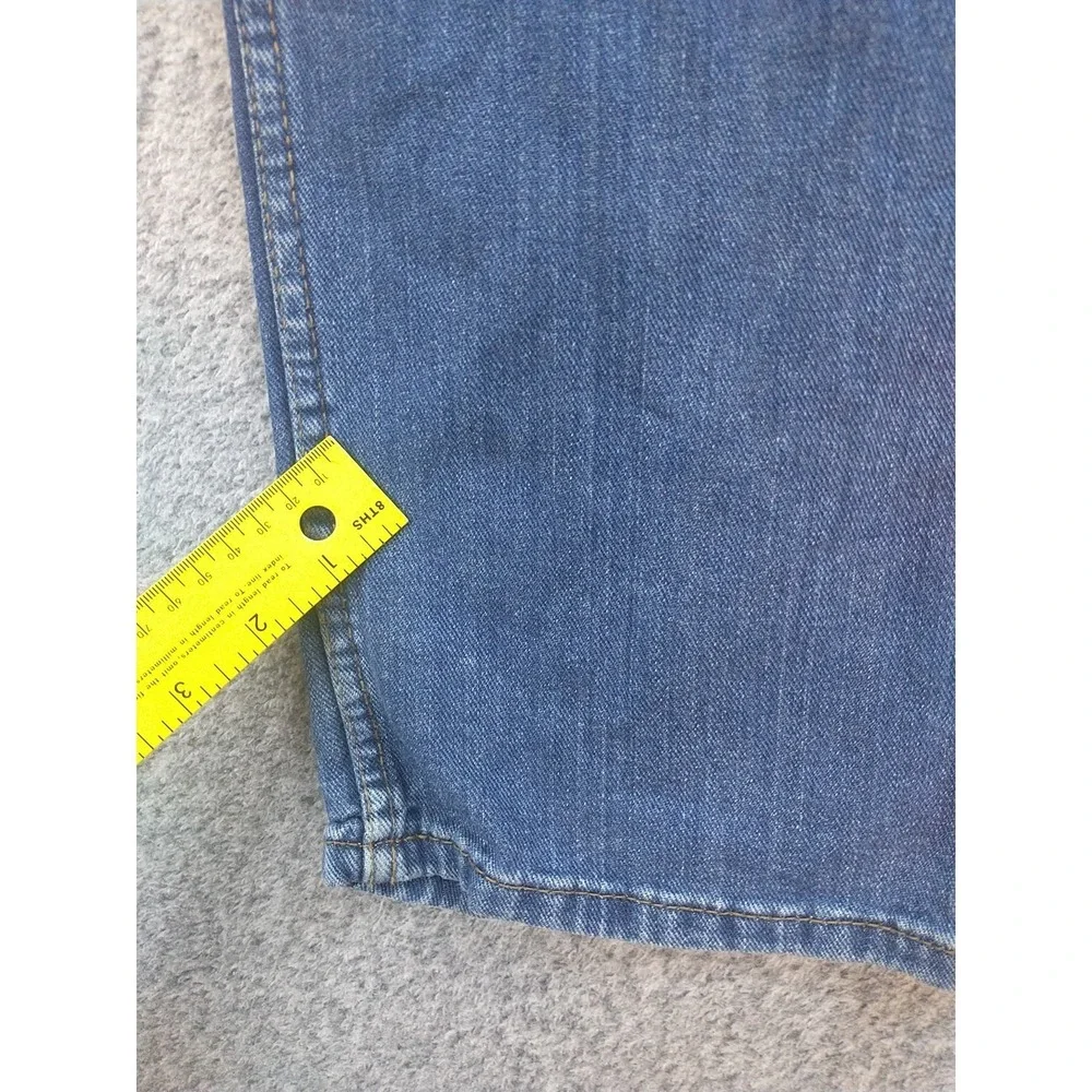 Signature by Levi Strauss & Co Mens Regular Fit Straight Leg Blue Jeans 32x29